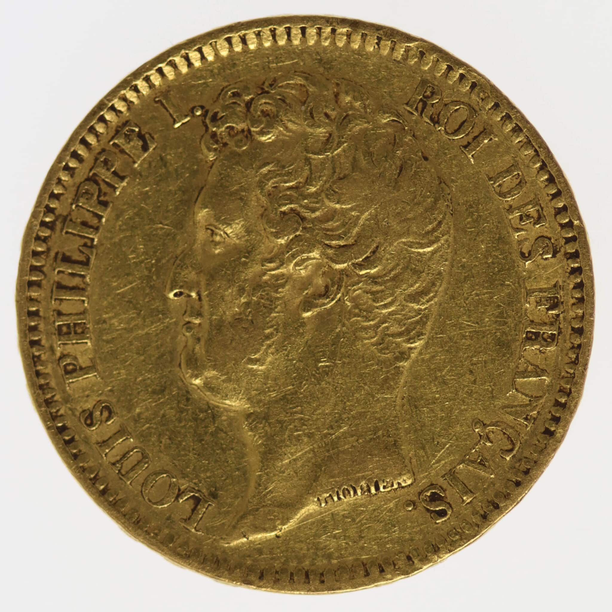 Frankreich Louis Philippe I. 20 Francs 1831 A