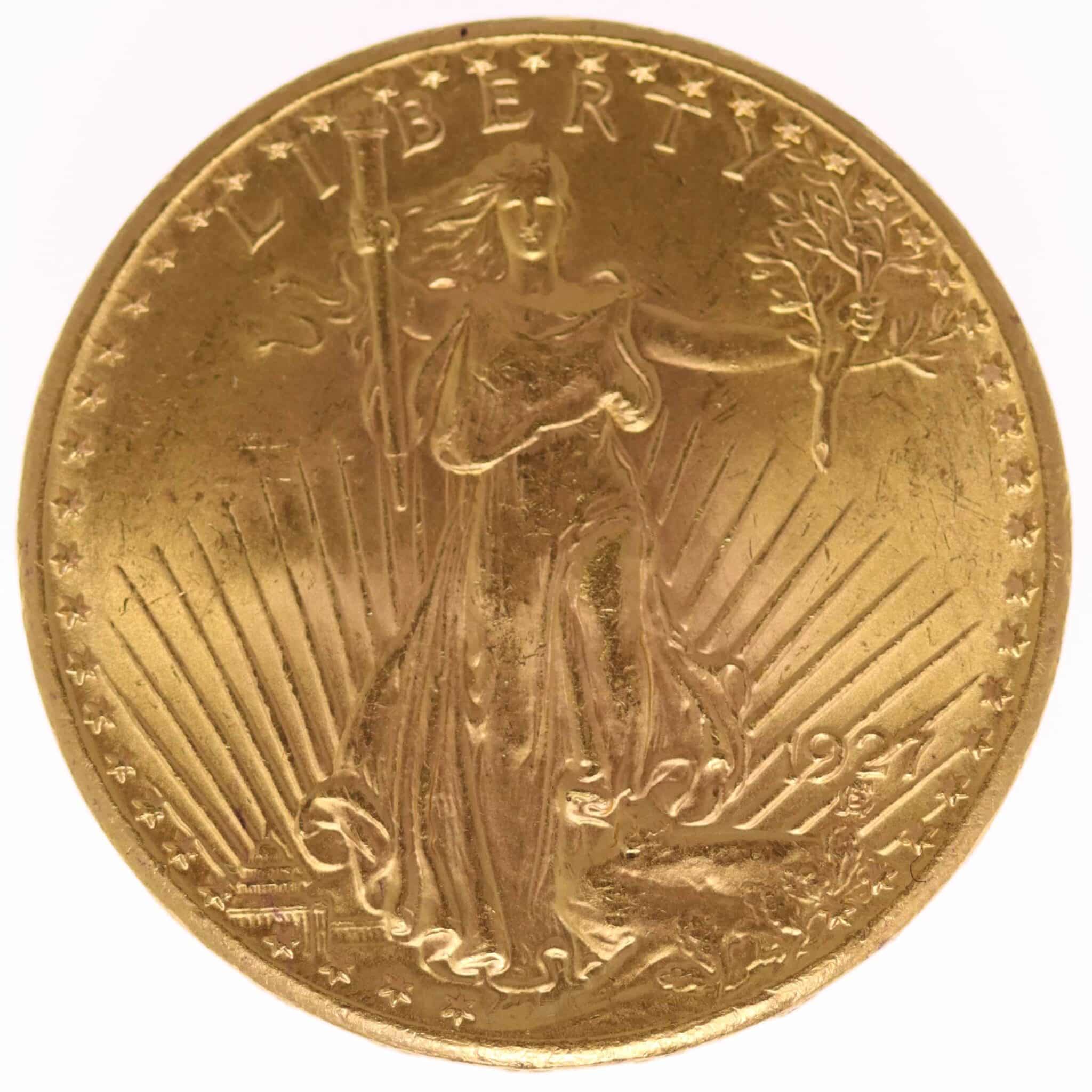 USA 20 Dollars 1927 Statue