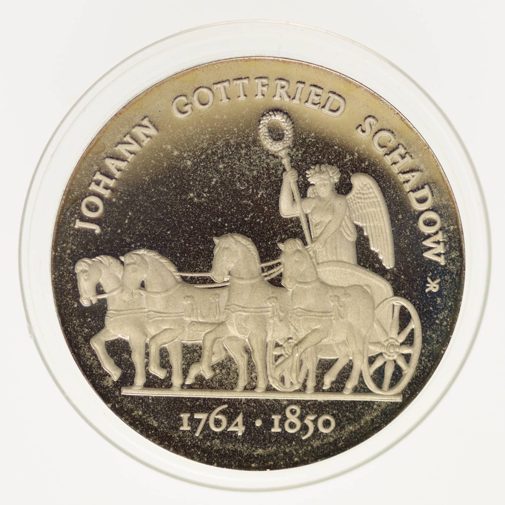 DDR 10 Mark 1989 Schadow