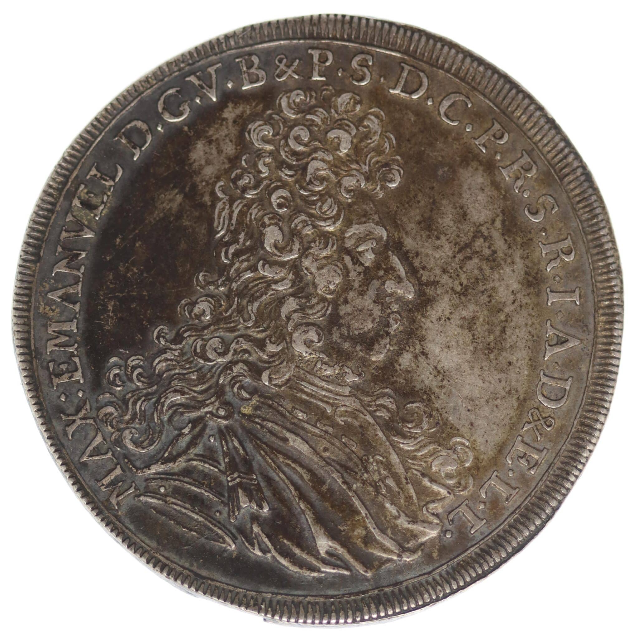 Bayern Maximilian II. Emanuel Reichstaler 1694