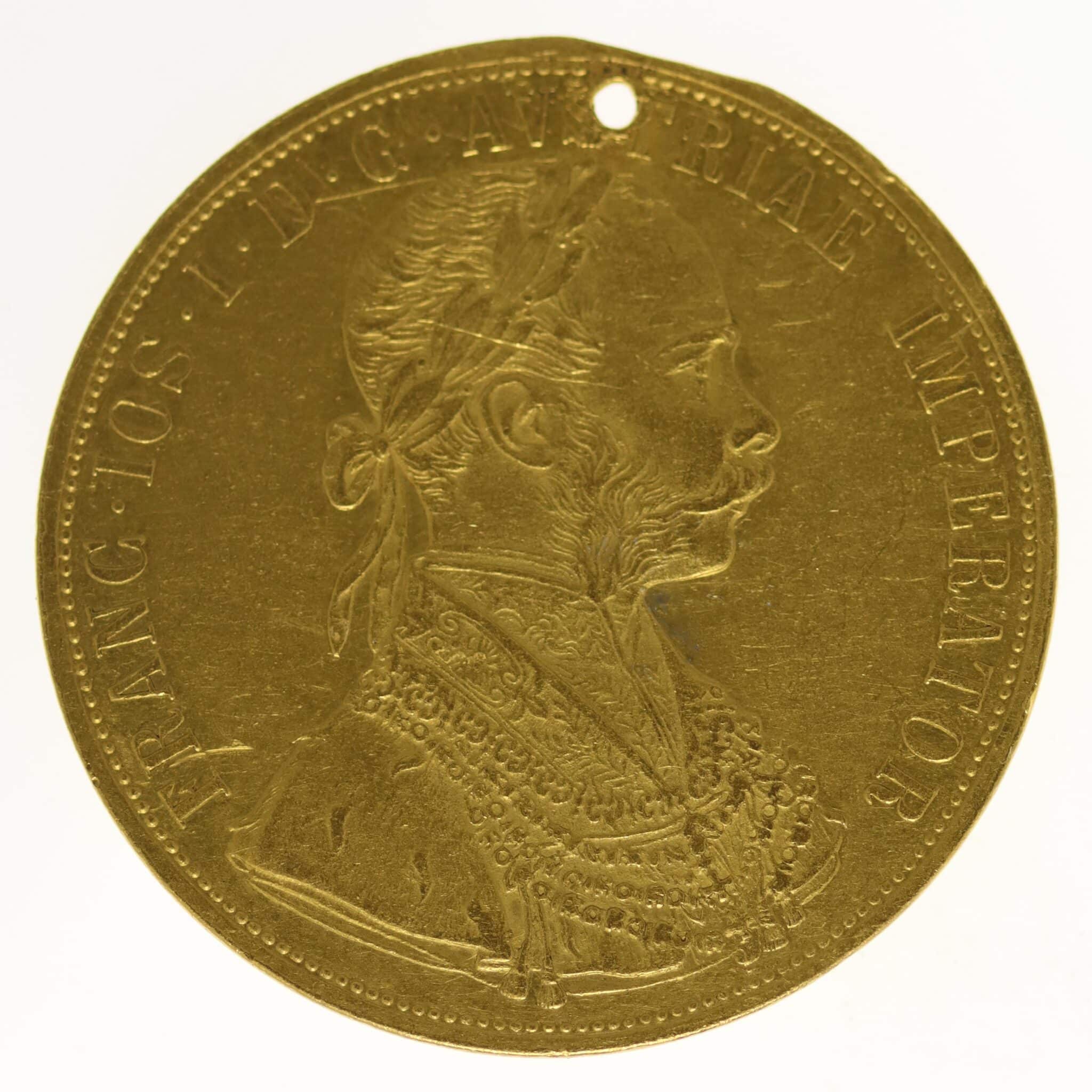 Österreich Kaiserreich Franz Joseph I. 4 Dukaten 1906
