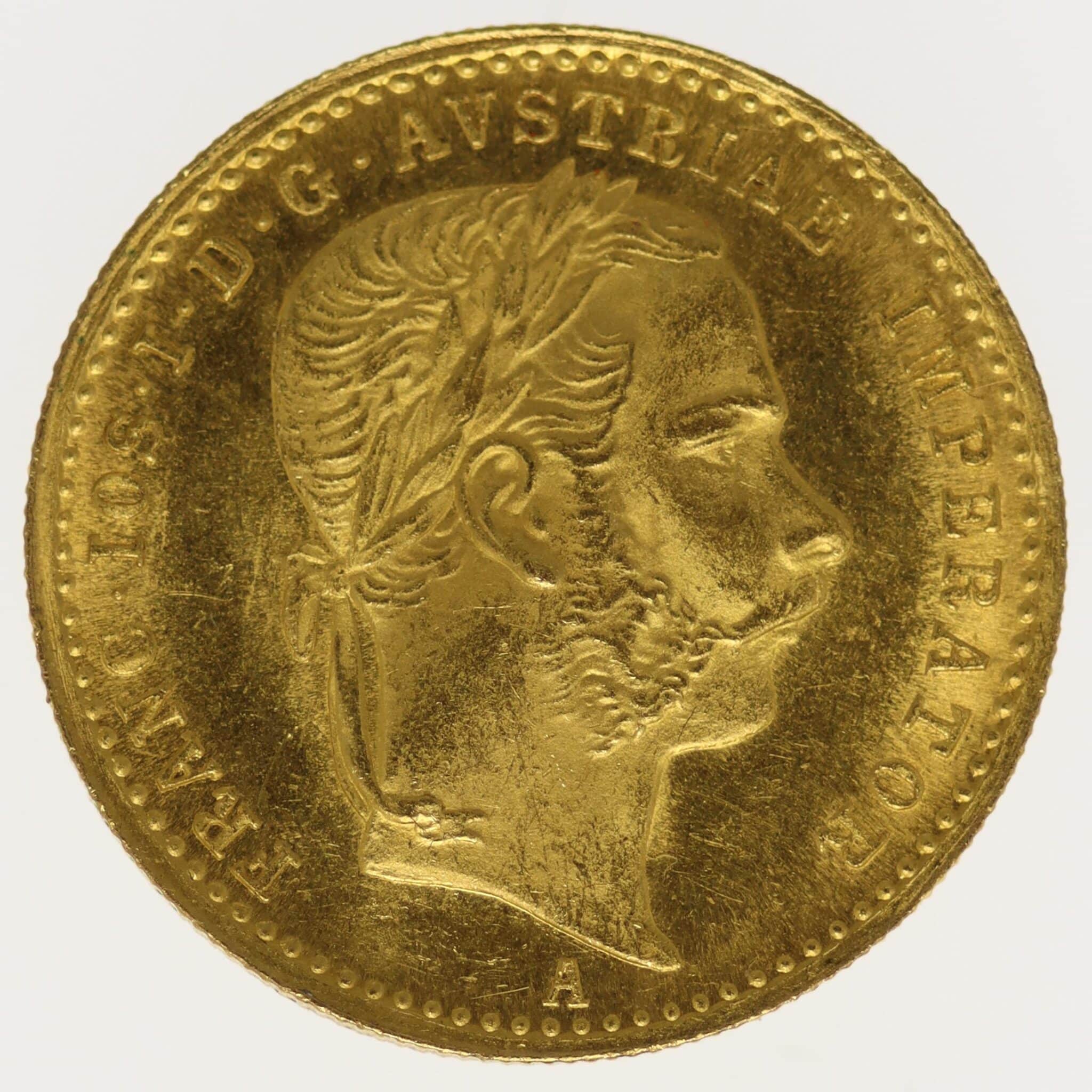 Österreich Kaiserreich Franz Joseph I. Dukat 1871