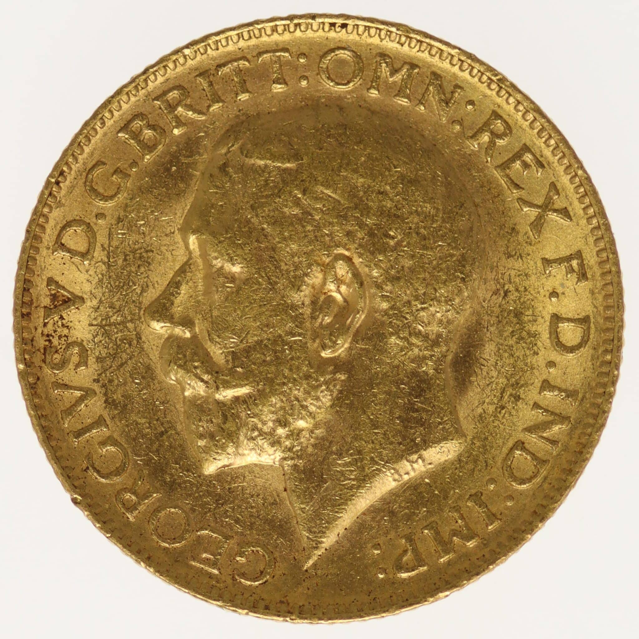 Kanada Georg V. Sovereign 1918 C