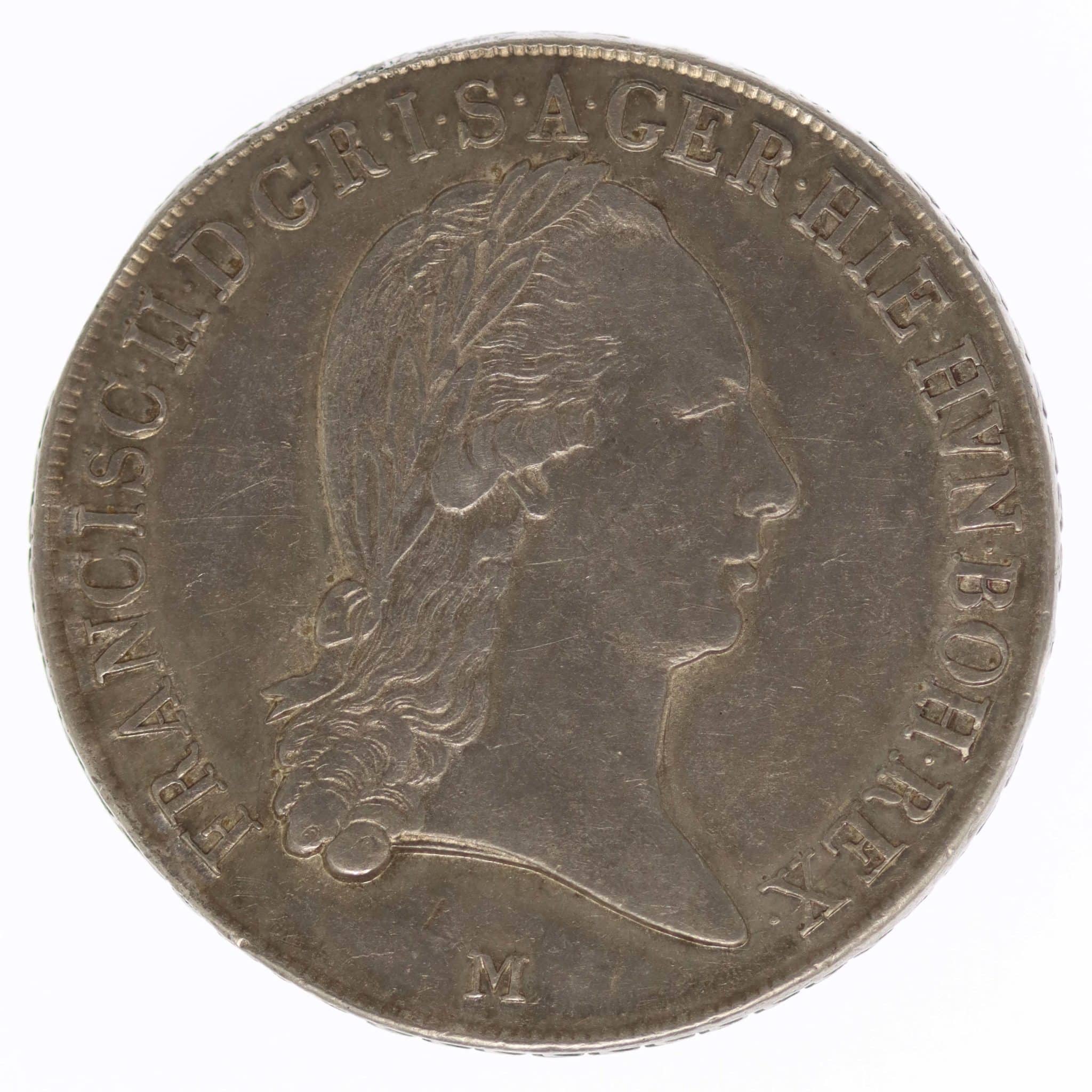 Österreich RDR Franz II. Kronentaler 1796 M