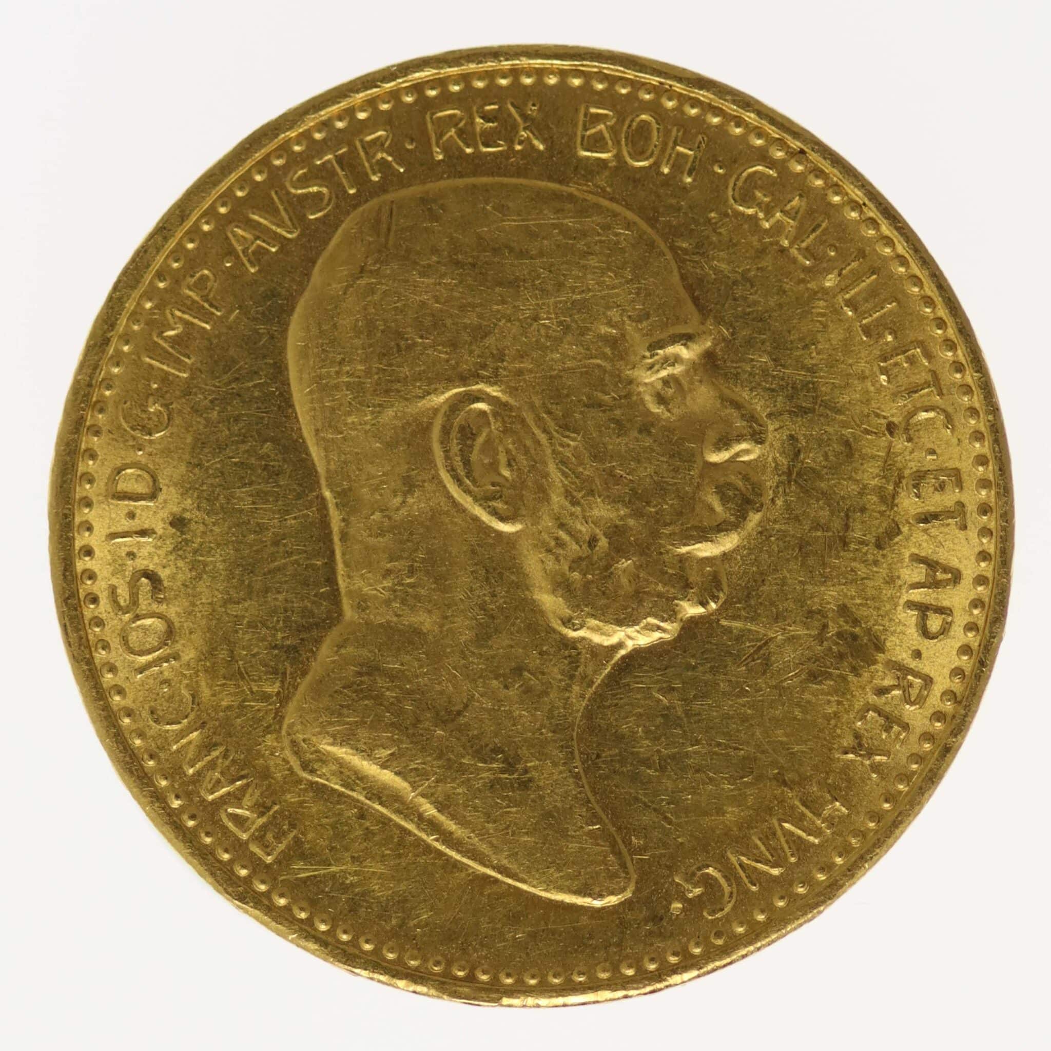 Österreich Kaiserreich Franz Joseph I. 20 Kronen 1908