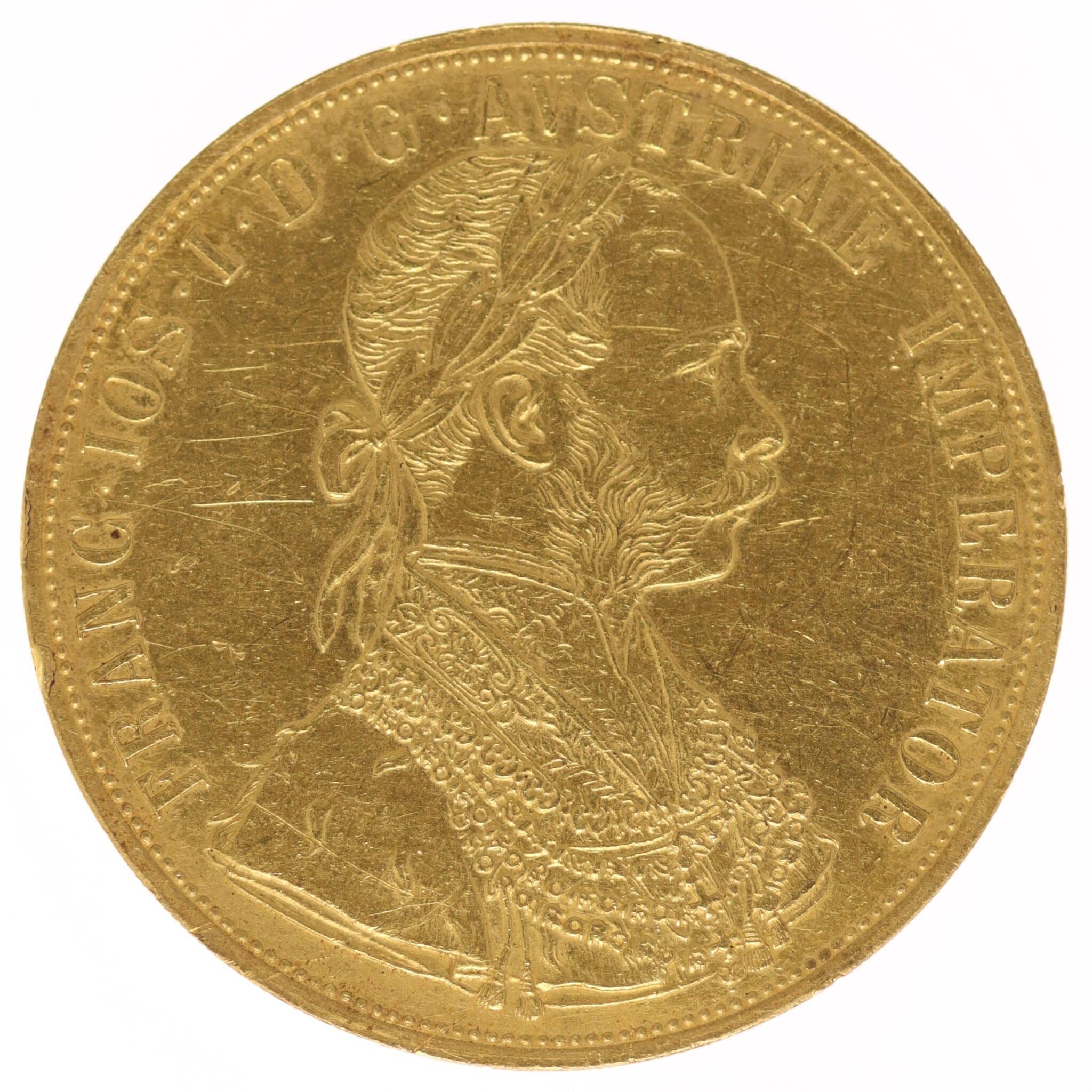 Österreich Kaiserreich Franz Joseph I. 4 Dukaten 1906