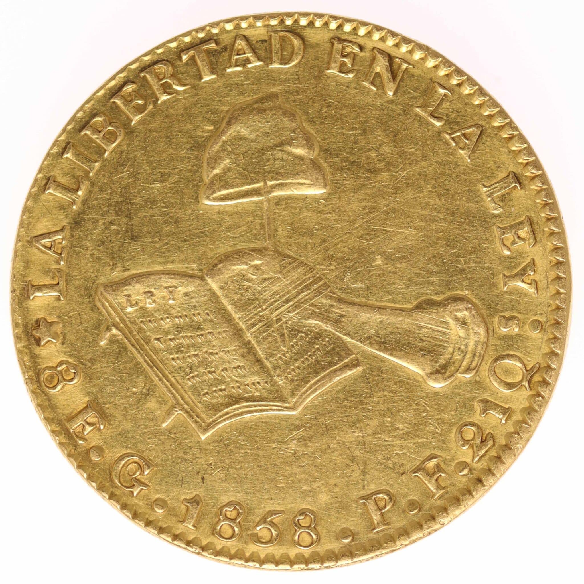 Mexiko Republik 8 Escudos 1856