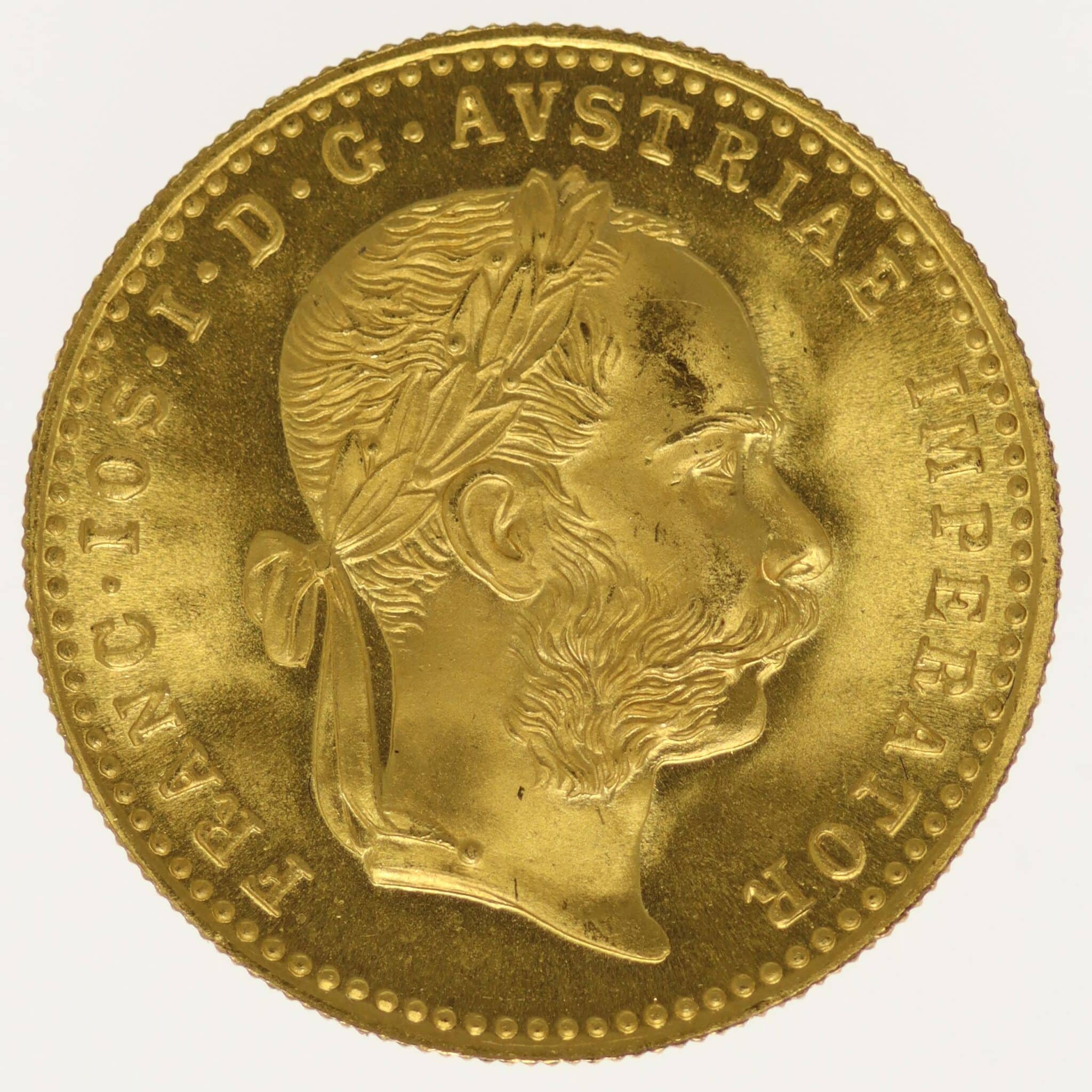 Österreich Kaiserreich Franz Joseph I. Dukat 1915 NP