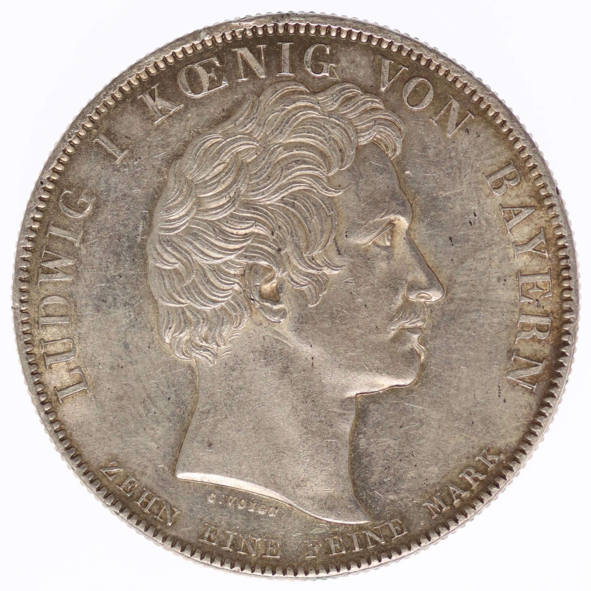 Bayern Ludwig I. Taler 1829