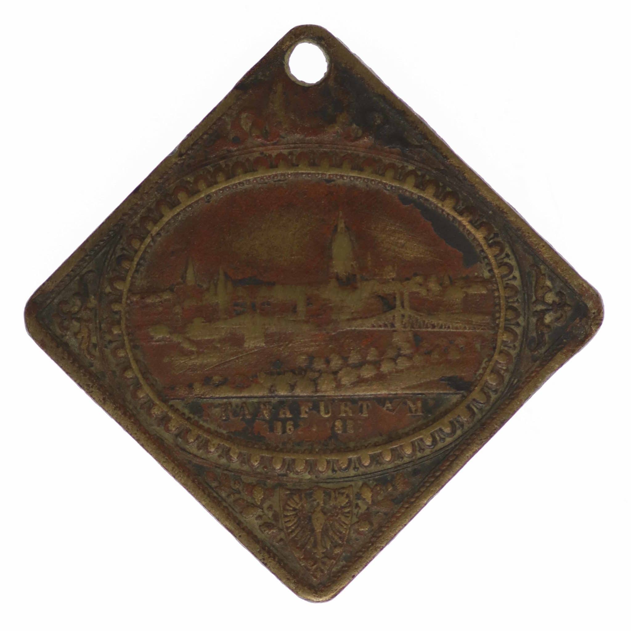 Frankfurt Bronzemedaille 1887