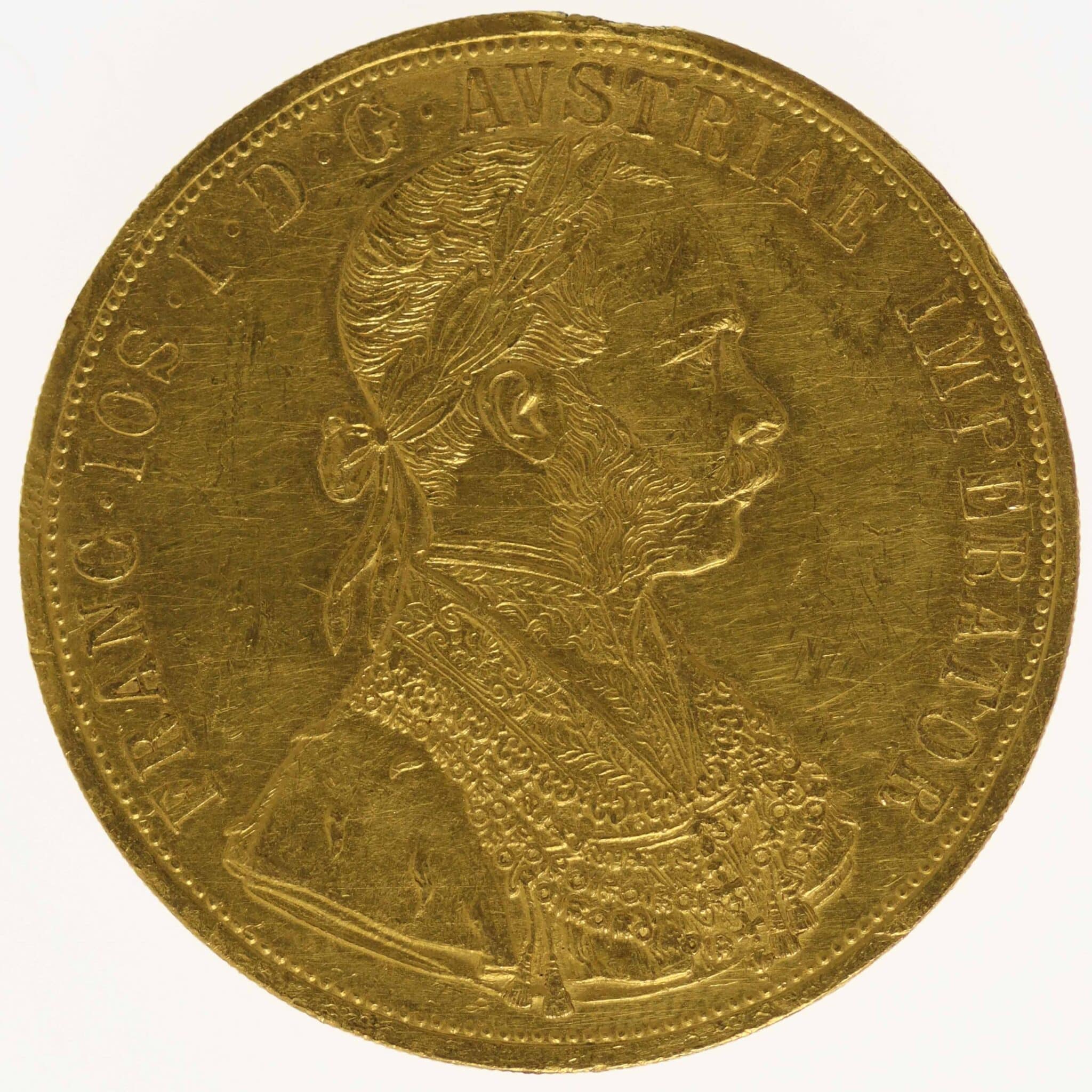 Österreich Kaiserreich Franz Joseph I. 4 Dukaten 1912