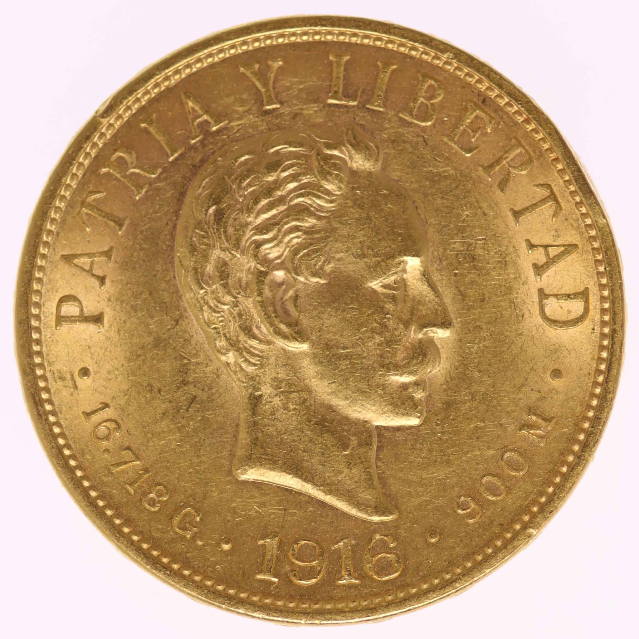 Kuba 10 Pesos 1916