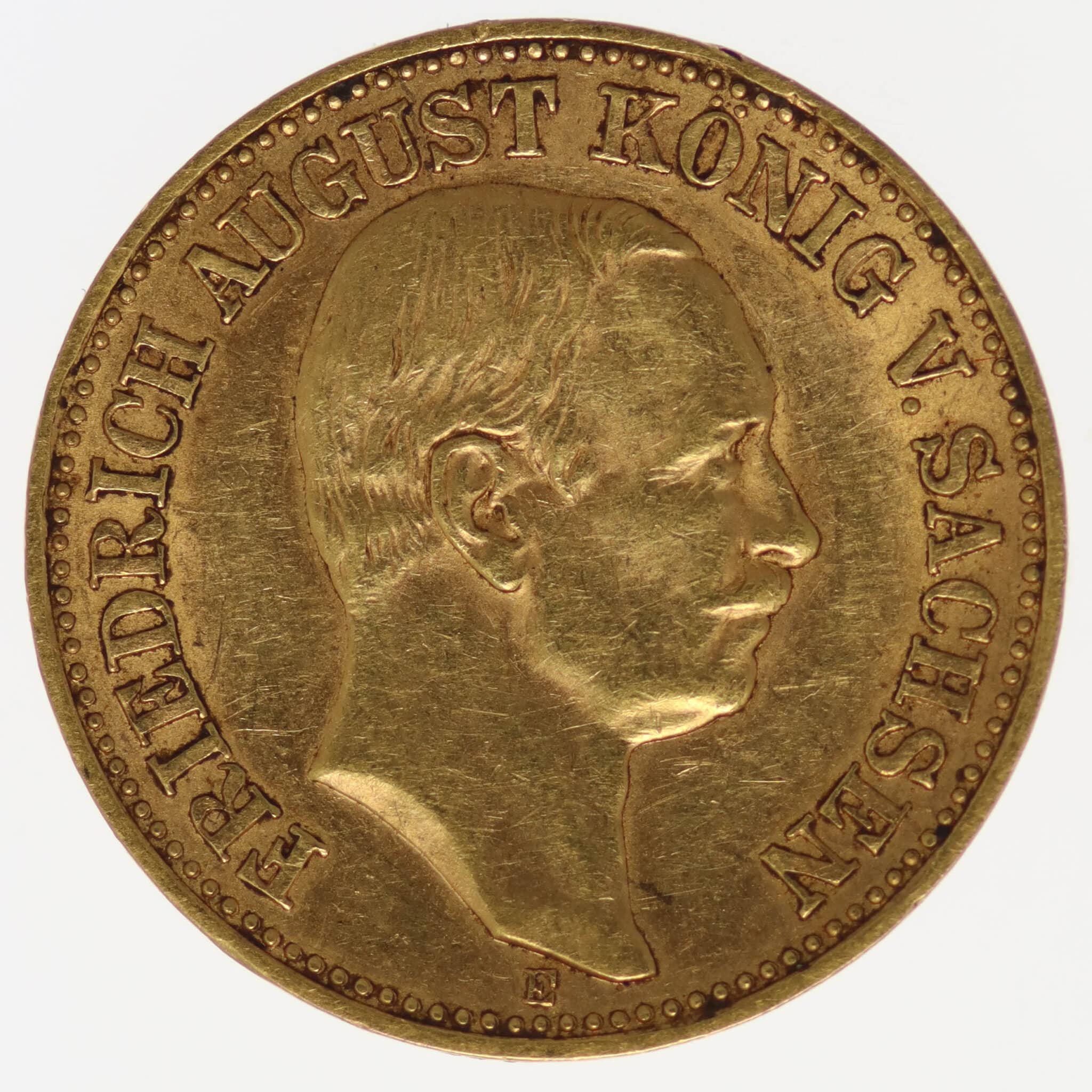 Sachsen Friedrich August 10 Mark 1905