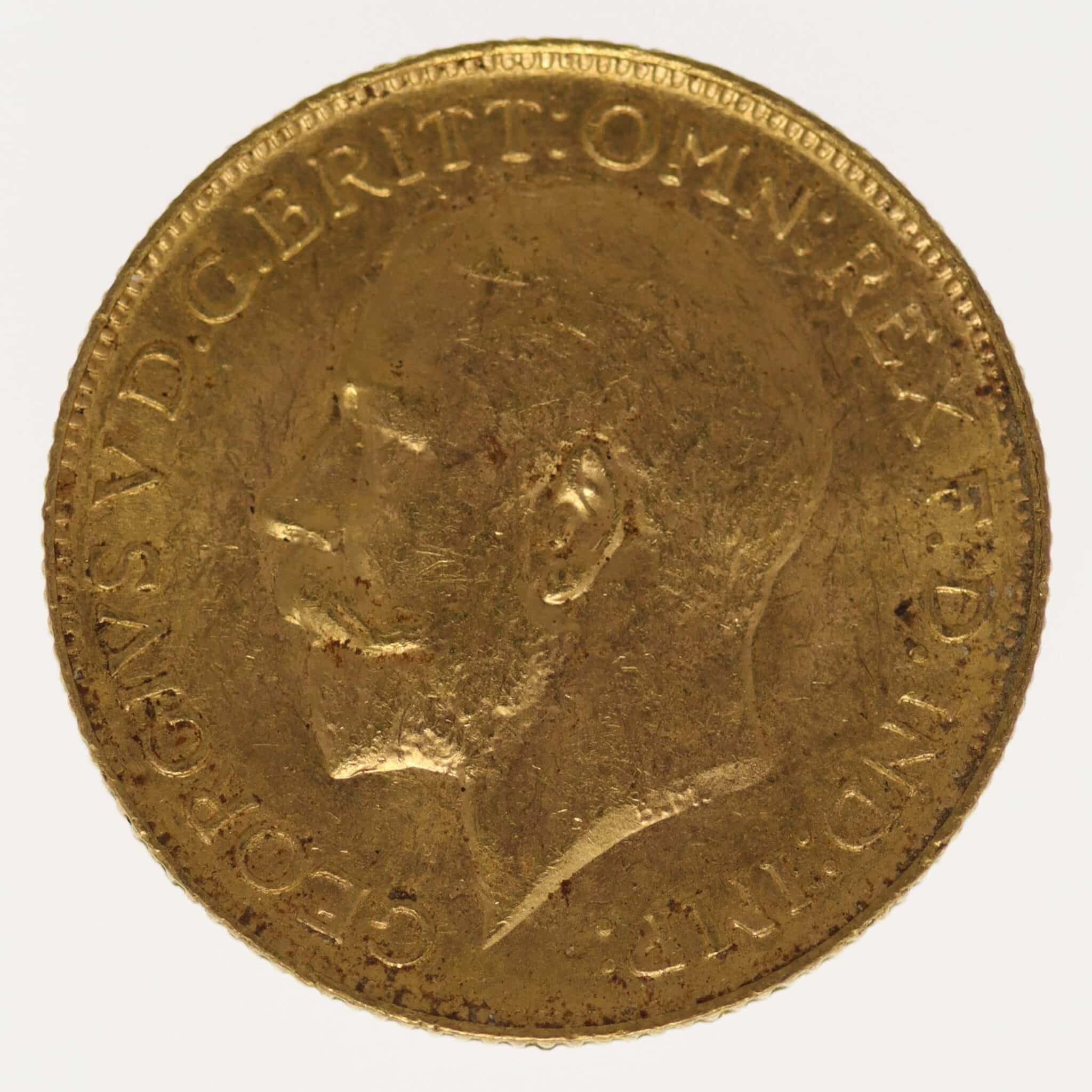 Kanada Georg V. Sovereign 1911 C